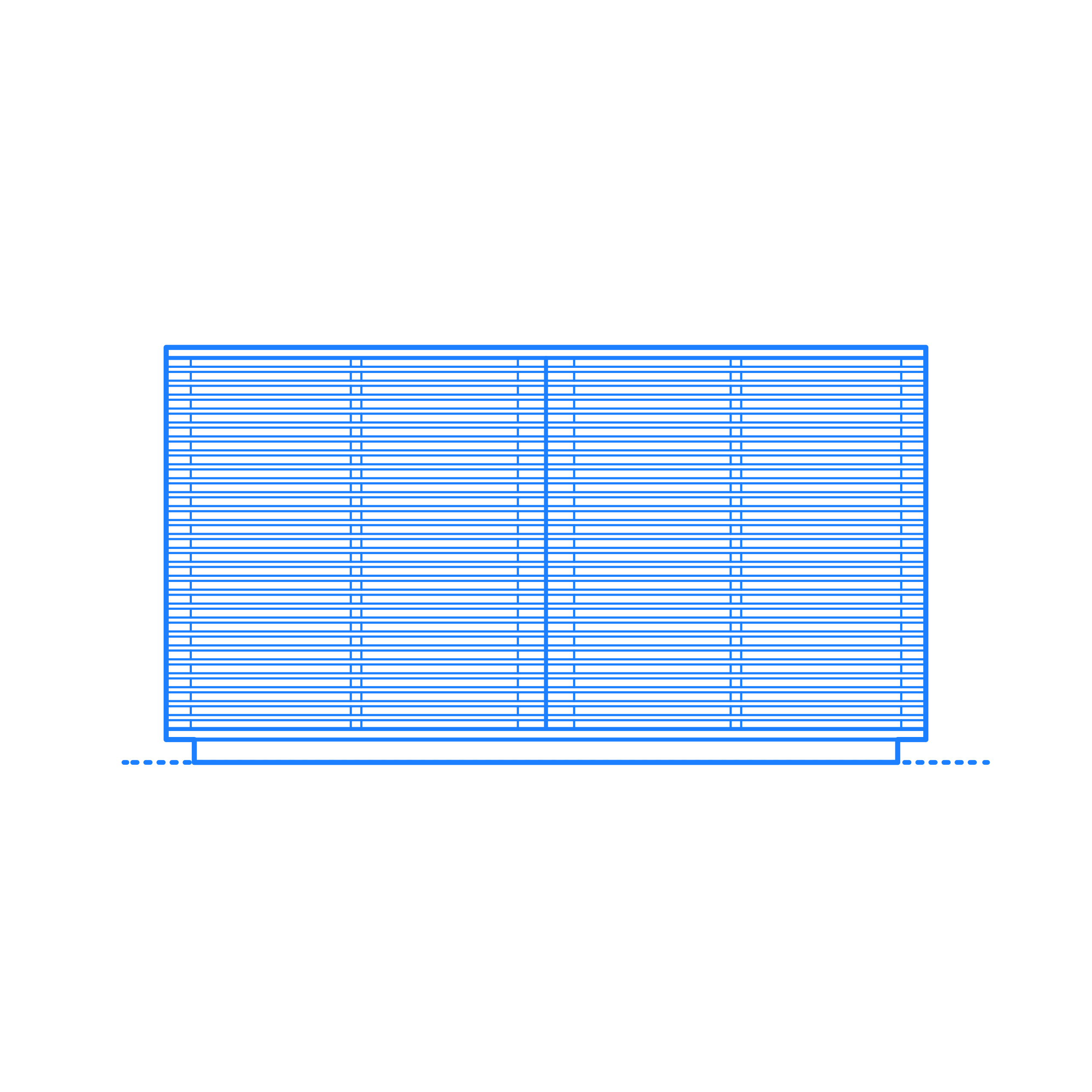 Furniture Credenzas Line Credenza Small Outline Svg Vector Free Vectors